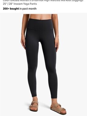 High-Rise Black Performance Leggings - Women